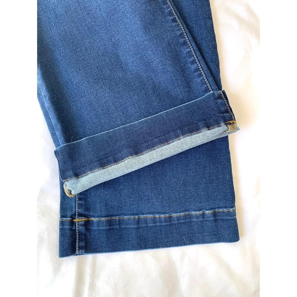 Judy Blue Flare Front Side Welt Pockets Jeans 13/31 Inseam 32